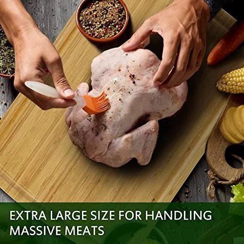 Bamboo Stove Top Cover Cutting Board Work Surface - NovoBam