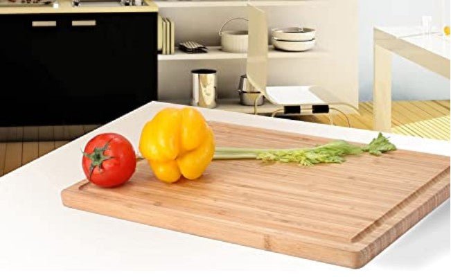 17 x 12 inch Extra Large Bamboo Cutting Board - NovoBam