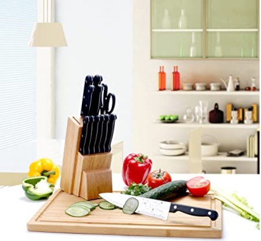 17 x 12 inch Extra Large Bamboo Cutting Board - NovoBam