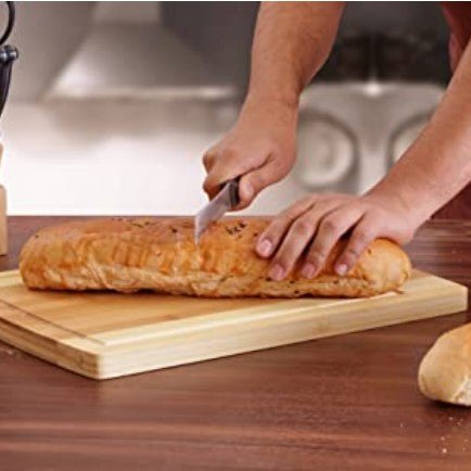 3 Piece Natural Organic Bamboo Cutting Boards - NovoBam