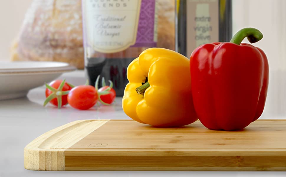 Extra Large Bamboo Cutting Board - NovoBam