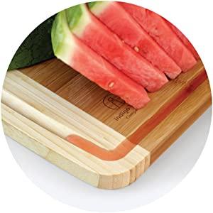 Extra Large Bamboo Cutting Board - NovoBam