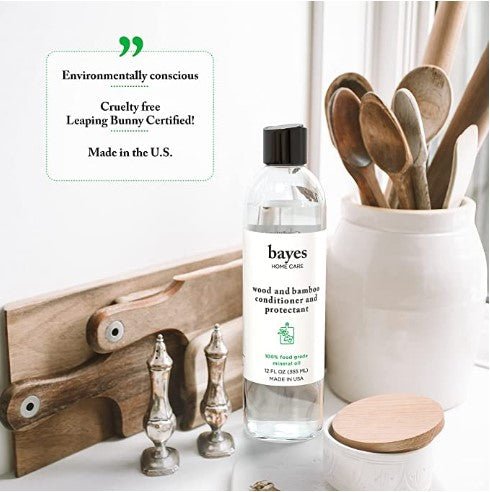 Teak & Bamboo Protectant Mineral Oil - NovoBam