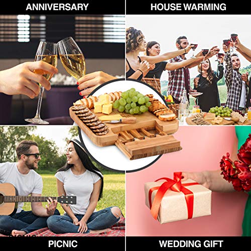 Unique Cheese Board Bundle Gift - NovoBam