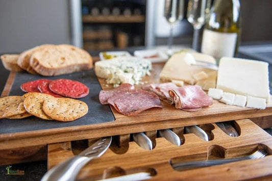 Best ingredients for perfect Cheese and Meat Charcuterie Board - NovoBam