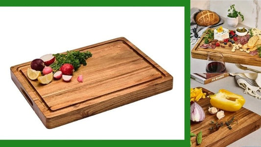 The Benefits of Large Thick Acacia Wood Cutting Boards for Culinary Enthusiasts - NovoBam