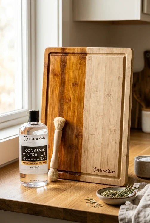 Cutting Board Oil - Wood Protectant - NovoBam