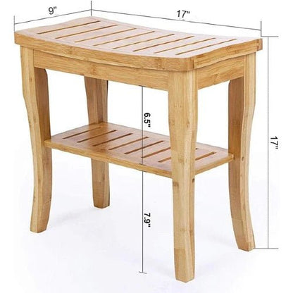 Bamboo Shower Bench Seat - NovoBam