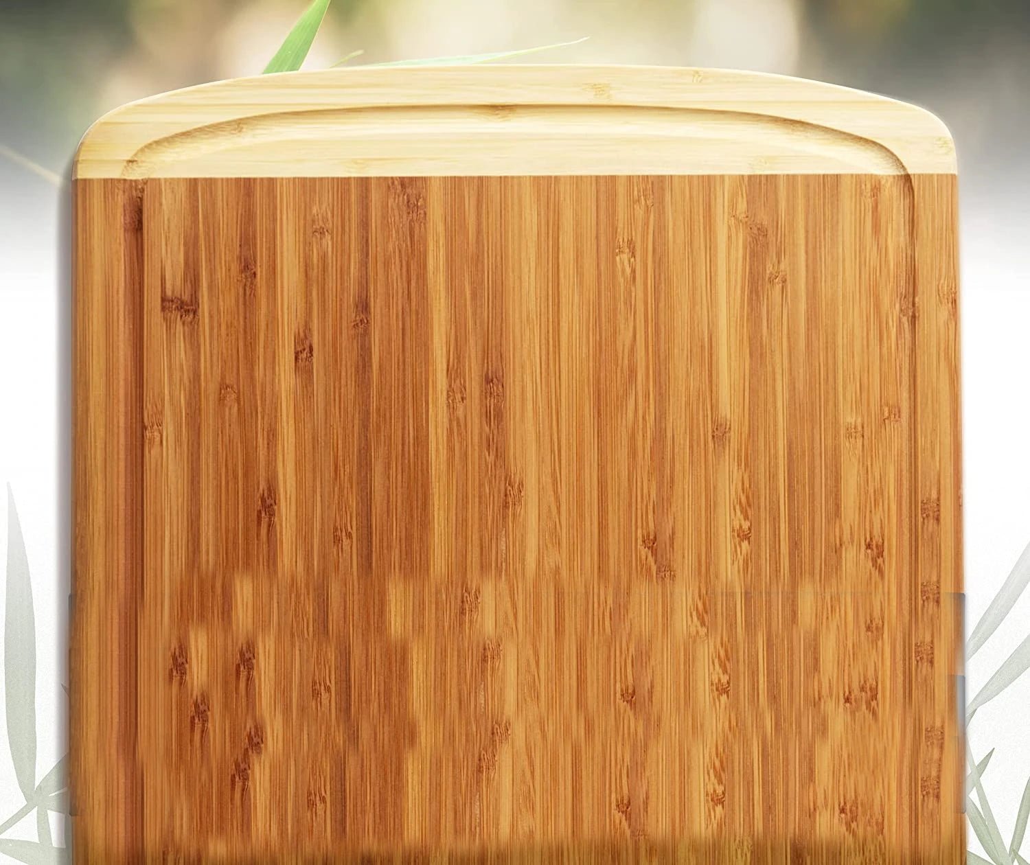 14.5"x11.5" Organic Bamboo Cutting Board - NovoBam
