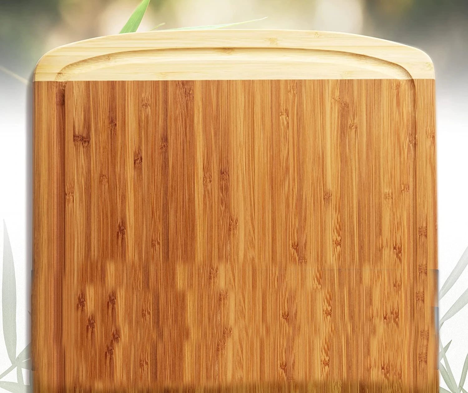 14.5"x11.5" Organic Bamboo Cutting Board - NovoBam