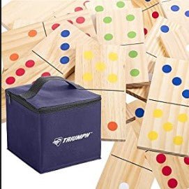 28-Piece Outdoor Large Domino Set - NovoBam