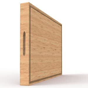 Bamboo Butcher Block - with Juice Groove - NovoBam