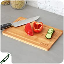 Bamboo Cutting Board Set With Juice Groove - NovoBam