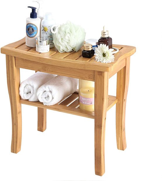 Bamboo Shower Bench Seat - NovoBam