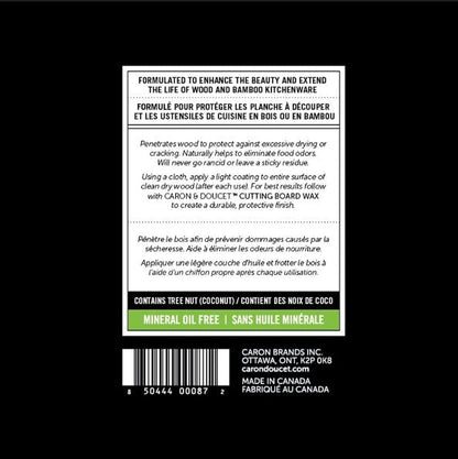 Butcher Block Oil & Wood Finishing Wax - NovoBam