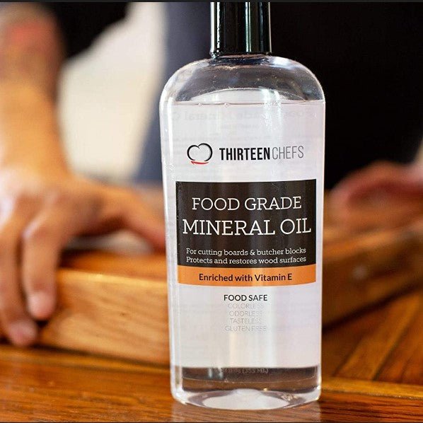 Food Grade Mineral Oil for Cutting Boards - NovoBam