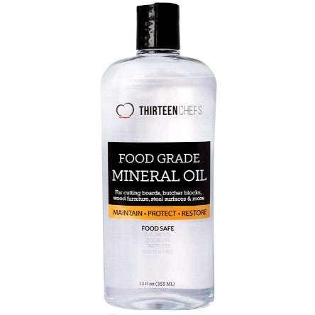 Food Grade Mineral Oil for Cutting Boards - NovoBam