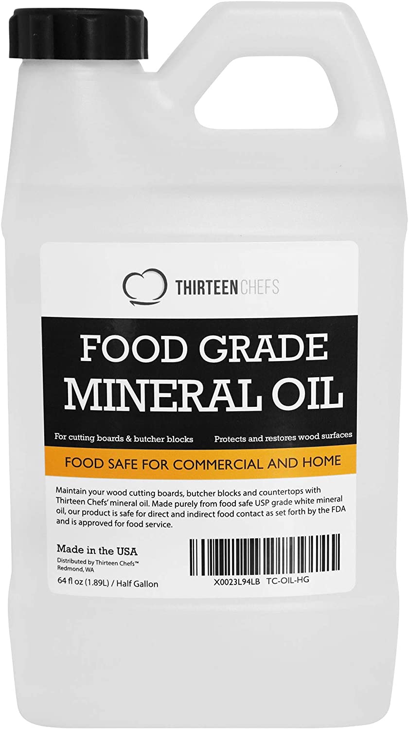 Food Grade Mineral Oil for Cutting Boards - NovoBam