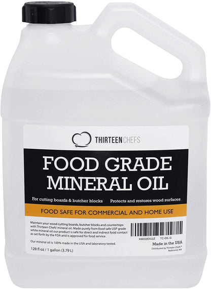 Food Grade Mineral Oil for Cutting Boards - NovoBam