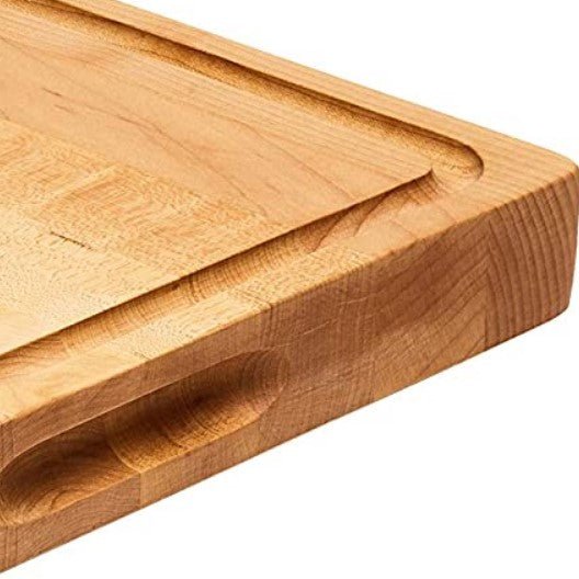 Large End Grain Maple Wood Cutting Board - NovoBam