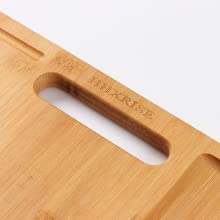 Large Organic Bamboo Cutting Board BPA Free - NovoBam