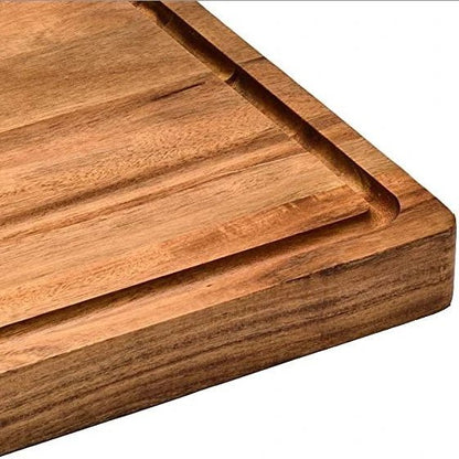 Large Thick Acacia Wood Cutting Board - NovoBam